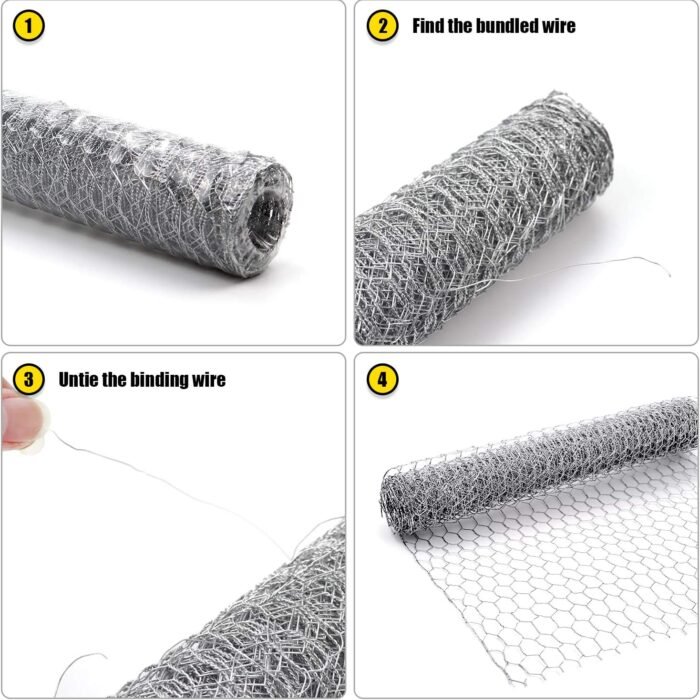 Hexagonal Wire Mesh Chicken Wire Mesh | Durable & Galvanized